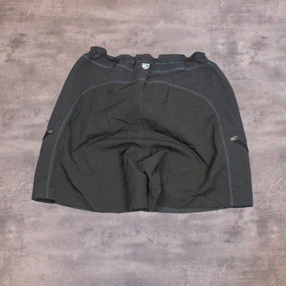 Y2K 2000's 00's Kuhl Utility Zip Pocket Navy 4" Inseam  Hiking Short's
